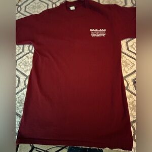 Vintage Texas A&M University T-Shirt | Maroon Aggies NCAA Tee | MV Sport M
